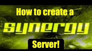 How to create a Synergy server Port Fowarding [upl. by Hayarahs]