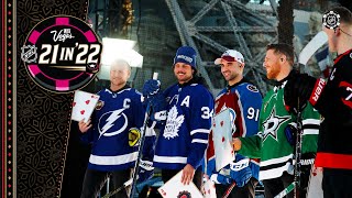 Las Vegas NHL 21 in 22  2022 NHL AllStar Skills Competition [upl. by Orren743]