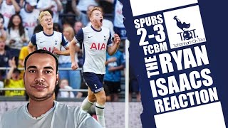 WHATS GOING TO CHANGE Ryan Isaacs reacts to Spurs vs Bayern [upl. by Kimble]