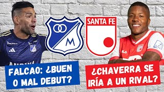 ¿Buen o Mal Debut de Falcao Ante River ¿Francisco Chaverra Saldrá de Santa Fe  FutbolDC [upl. by Ohploda700]