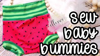 How I Sew Kids Bummies Shorts  DETAILED [upl. by Anaderol758]