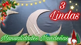 😍Hermosas y Fáciles Manualidades Navideñas con cartón RECICLADO  Adornos NAVIDEÑOS 2022 [upl. by Haerle]