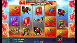 100 auto spins in Floating Dragon Hold and Spin slot by Pragmatic Play [upl. by Ailam]