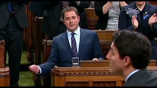 Scheer Congratulates Trudeau On His Historic Accomplishment [upl. by Nahseez]