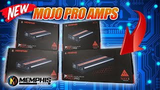 New Memphis Mojo Pro Car Audio Amplifiers MJP10001 MPJ15001 MPJ30001 and the MPJ8004 [upl. by Larual574]