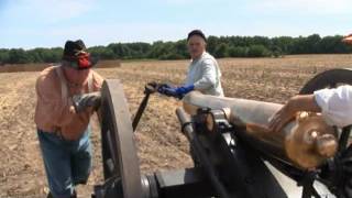 Canister Shot From Civil War Cannonwmv [upl. by Bumgardner34]