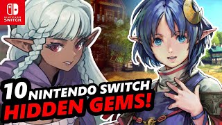 TOP 10 BEST Nintendo Switch Hidden Gems [upl. by Eudo]