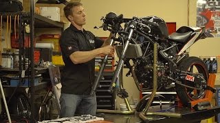 Motorcycle Suspension Tech and Maintenance How To Rebuild Your Fork  MC GARAGE [upl. by Danelle79]