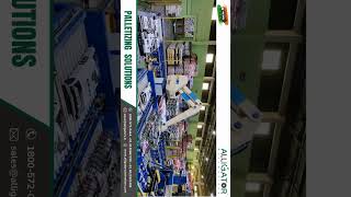 Robotiq Palletizing Solution  End Of line Packaging [upl. by Ardnaxila203]