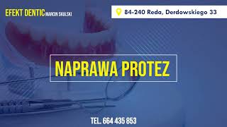 Naprawa protez Reda Efekt Dentic Marcin Skulski [upl. by Chelsie]