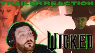 WICKED  OFFICIAL TRAILER  REACTION [upl. by Downey]