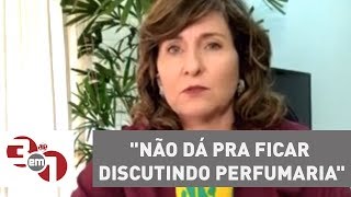 Luciana Verdolin quotNão dá pra ficar discutindo perfumariaquot [upl. by Royo]