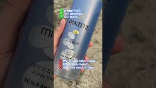 BATTLE MICELLAR SHAMPOO PANTENE SCALP amp DOVE HAIR BOOST NOURISHMENT ANTI RONTOK amp KETOMBE [upl. by Ynnod]