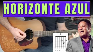 Como Tocar HORIZONTE AZUL  LEONARDO  No Violão [upl. by Goldman]