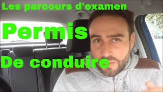 LES PARCOURS DEXAMEN DU PERMIS DE CONDUIRE [upl. by Jessabell712]