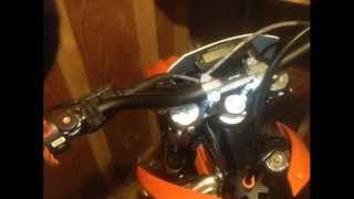 KTM SXF 350 ENDURO LIGHTING KIT FROM SICASS RACING [upl. by Adnarrim]