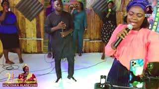 Adeyinka Alaseyori ft Sola Allyson  Day 8 of 21 Days Covenant Praise and Worship [upl. by Lenahc]