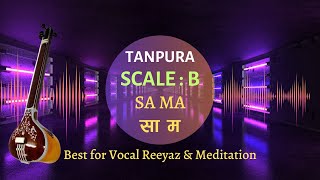 B Scale TanpuraSa  MaUsed for the Raga without Pa [upl. by Faith69]