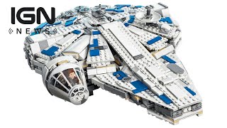 LEGO Reveals Kessel Run Millennium Falcon  IGN News [upl. by Balac444]