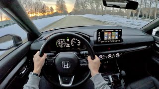 2023 Honda CRV Sport Touring  POV Driving Review [upl. by Petit]