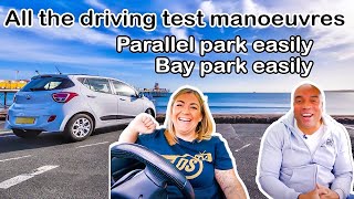 All the Driving test maneuvers uk  Every Manoeuvre Explained TWICE [upl. by Armillia]