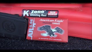 American Eagle XM856 556 NATO Red Tracers HD [upl. by Amilb]