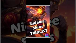 Nidalee Skins Tier List leagueoflegends nidalee tierlist worlds2024 gaming riotgames arcane [upl. by Nilhsa]