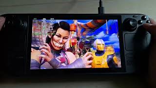 Steam Deck OLED  Mortal Kombat 1  Frame Generation mod  How to install [upl. by Savitt]