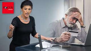 Wagenknecht schießt gegen NiedrigRenten „Nicht länger bieten lassen“ [upl. by Rett]