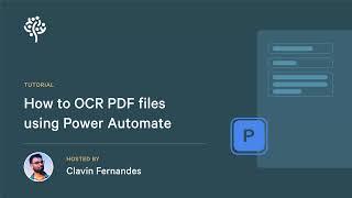 How to OCR PDF files using Power Automate [upl. by Coopersmith]