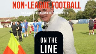 NON LEAGUE FOOTBALL OLDLAND ABBOTONIANS v HELSTON ATHLETIC [upl. by Adolf]