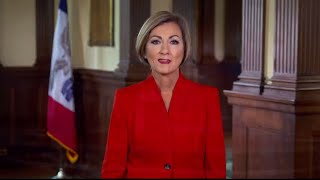 WATCH Iowa Gov Kim Reynolds’ full speech at the Republican National Convention  2020 RNC Night 2 [upl. by Enilesor887]