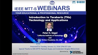 Introduction to Terahertz THz Technology and Applications [upl. by Miguela]