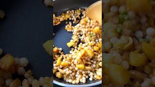 Sabudana Khichdi😍 all time favourite Recipe in comments recipe indian navratri [upl. by Spanos]