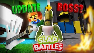 Wrench UPDATE  Guide Boss Fight Talk  Slap Battles [upl. by Nelia]