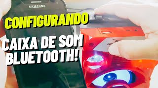 Configurando Caixa de Som Bluetooth  Aprenda a configurar sua caixa de som Bluetooth em minutos [upl. by Llemaj]