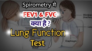 Lung function test  what is FEV1 amp FVC  How we can use FEV1 amp FVC in our clinical Practice [upl. by Airdnaed]