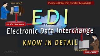 EDI Electronic Data Interchange ECommerce Series Part05 Know EDI in detail [upl. by Eulau]