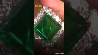 Historic emerald sold for 88m at Christies auction geonewsenglish auction shorts [upl. by Aiciled]