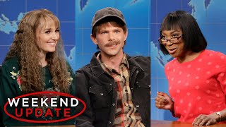 Weekend Update ft Ego Nwodim Mikey Day and Chloe Fineman  SNL [upl. by Anreval]