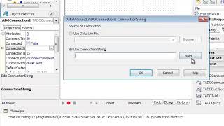 Connecting to an Access Database in Delphi 2010  Part 12 [upl. by Sascha]