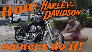 2005 Harley Davidson Fluid Change [upl. by Ullyot395]