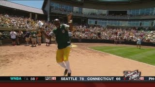 Donald Driver Softball Game [upl. by Blackburn]