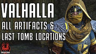 Artifacts amp Tombs of the fallen part 2 locations Update 161 Assassin Creed Valhalla [upl. by Ttesil]