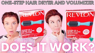 Revlon One Step On Short Hair  Review [upl. by Venterea]