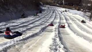 Hawksnest Snow Tubing NC mountains  Boone [upl. by Xaviera]