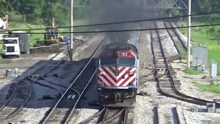 Railfanning Rondout amp North Chicago IL [upl. by Faires]