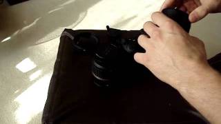 Tamron 18200 unboxing Sony A200 [upl. by Jairia]