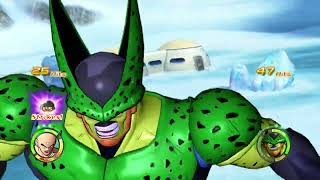 Dragon Ball Raging Blast 2tien vs Cell 2nd form [upl. by Alisha]