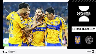 Tigres UANL vs Inter Miami  Leagues Cup  Match Highlight  August 3 2024 [upl. by Nylrehc590]